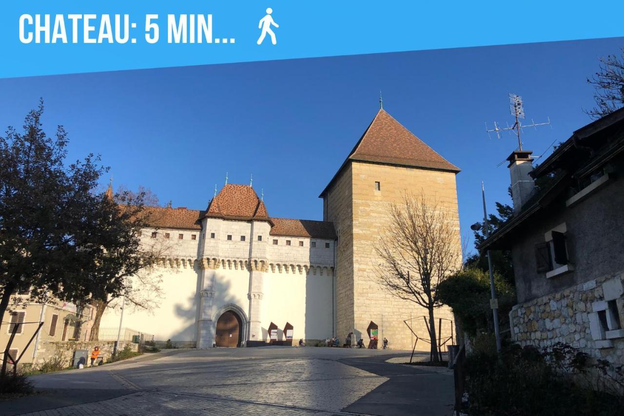 Le Paquier - Mycosyapart, Vieille Ville, Calme, Lac 100M, Netflix 阿讷西 外观 照片